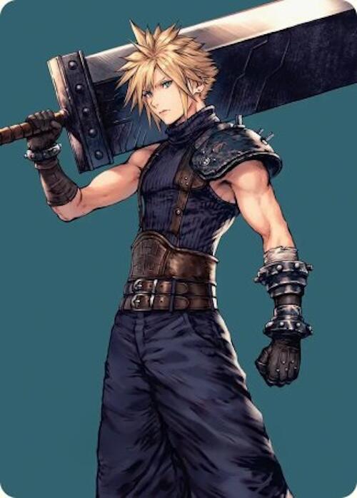 Cloud, Ex-SOLDIER Art Card [FINAL FANTASY Art Series] | Gate City Games LLC