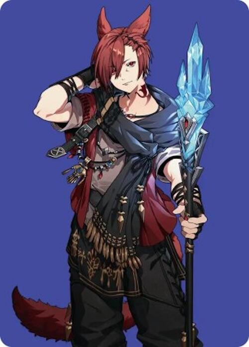 G'raha Tia, Scion Reborn Art Card (51) [FINAL FANTASY Art Series] | Gate City Games LLC
