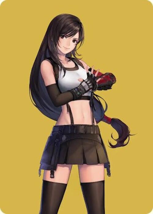 Tifa, Martial Artist Art Card [FINAL FANTASY Art Series] | Gate City Games LLC