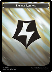 Angel // Energy Reverse Double-Sided Token [Modern Horizons 3 Tokens] | Gate City Games LLC