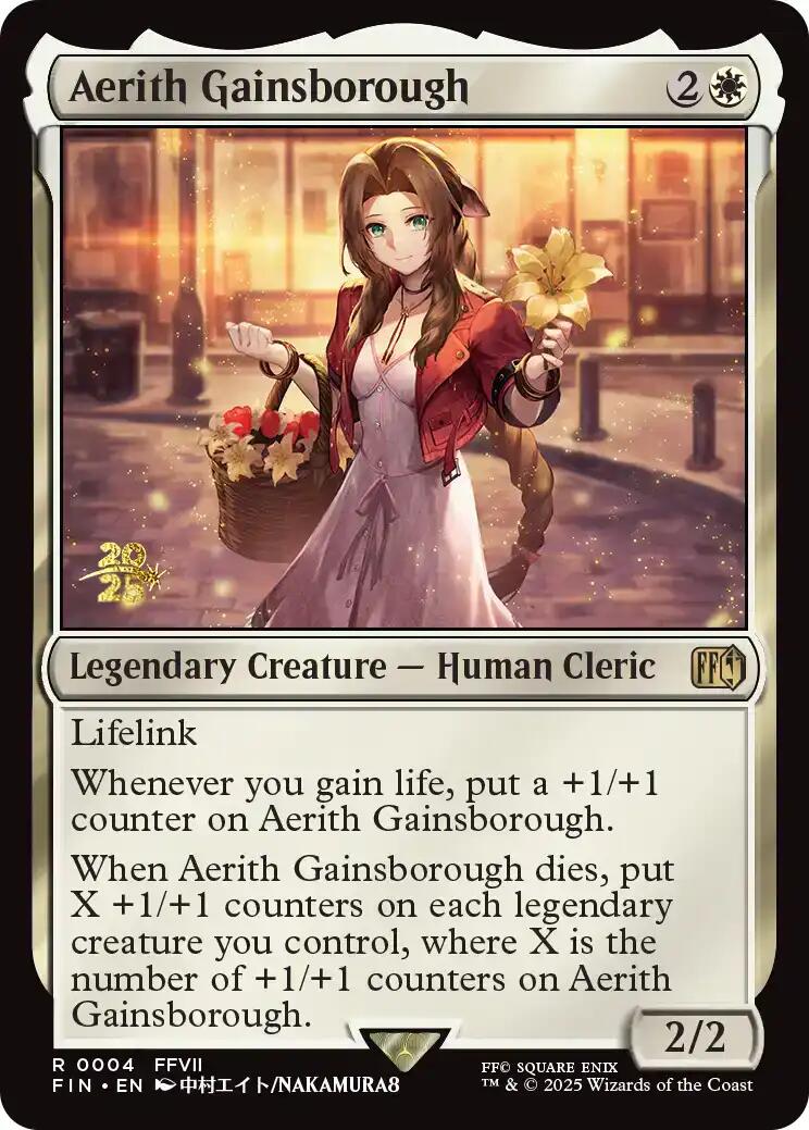 Aerith Gainsborough [FINAL FANTASY Prerelease Promo] | Gate City Games LLC