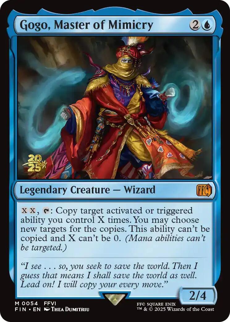 Gogo, Master of Mimicry [FINAL FANTASY Prerelease Promo] | Gate City Games LLC