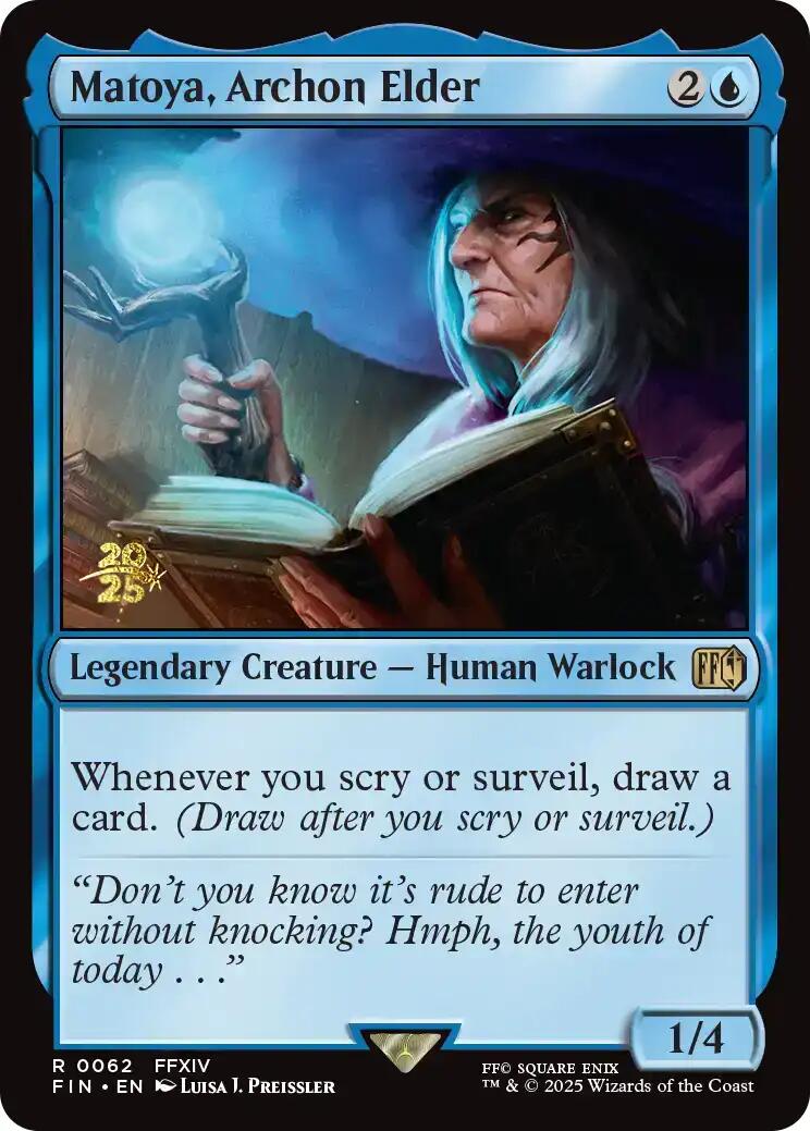 Matoya, Archon Elder [FINAL FANTASY Prerelease Promo] | Gate City Games LLC