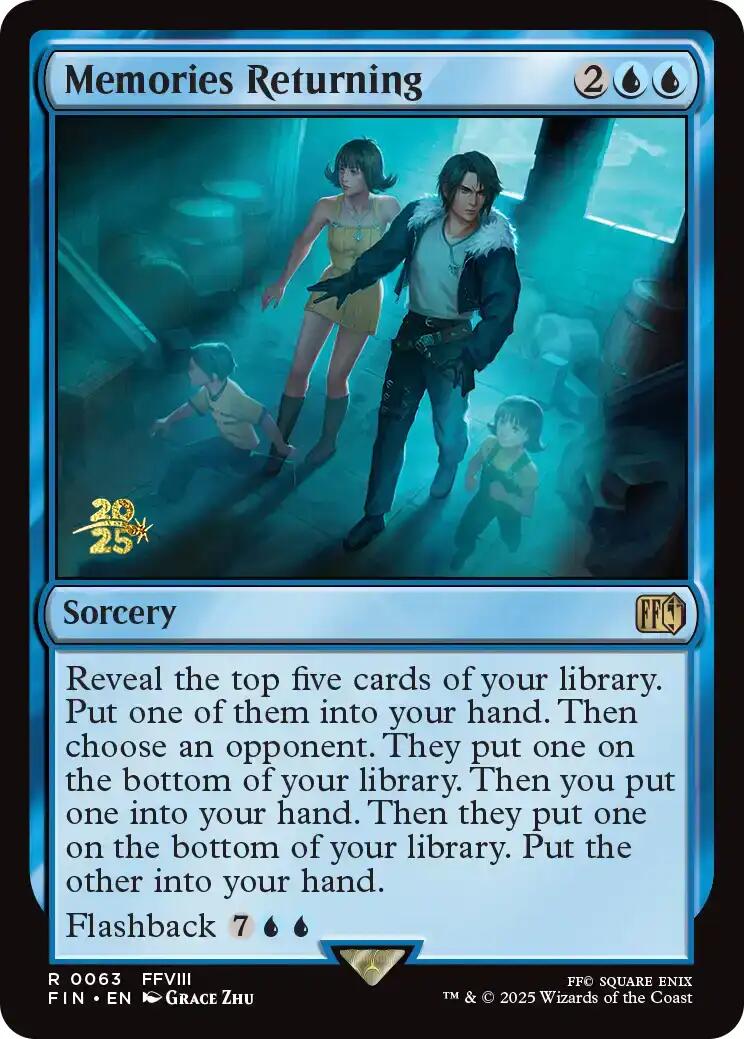 Memories Returning [FINAL FANTASY Prerelease Promo] | Gate City Games LLC