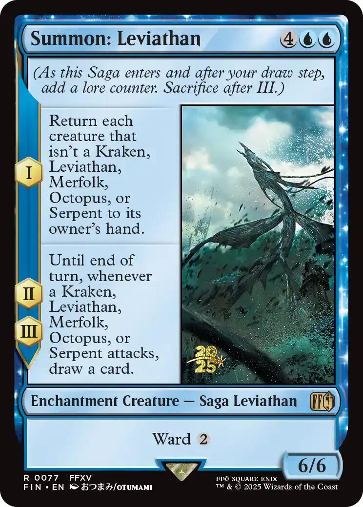 Summon: Leviathan [FINAL FANTASY Prerelease Promo] | Gate City Games LLC