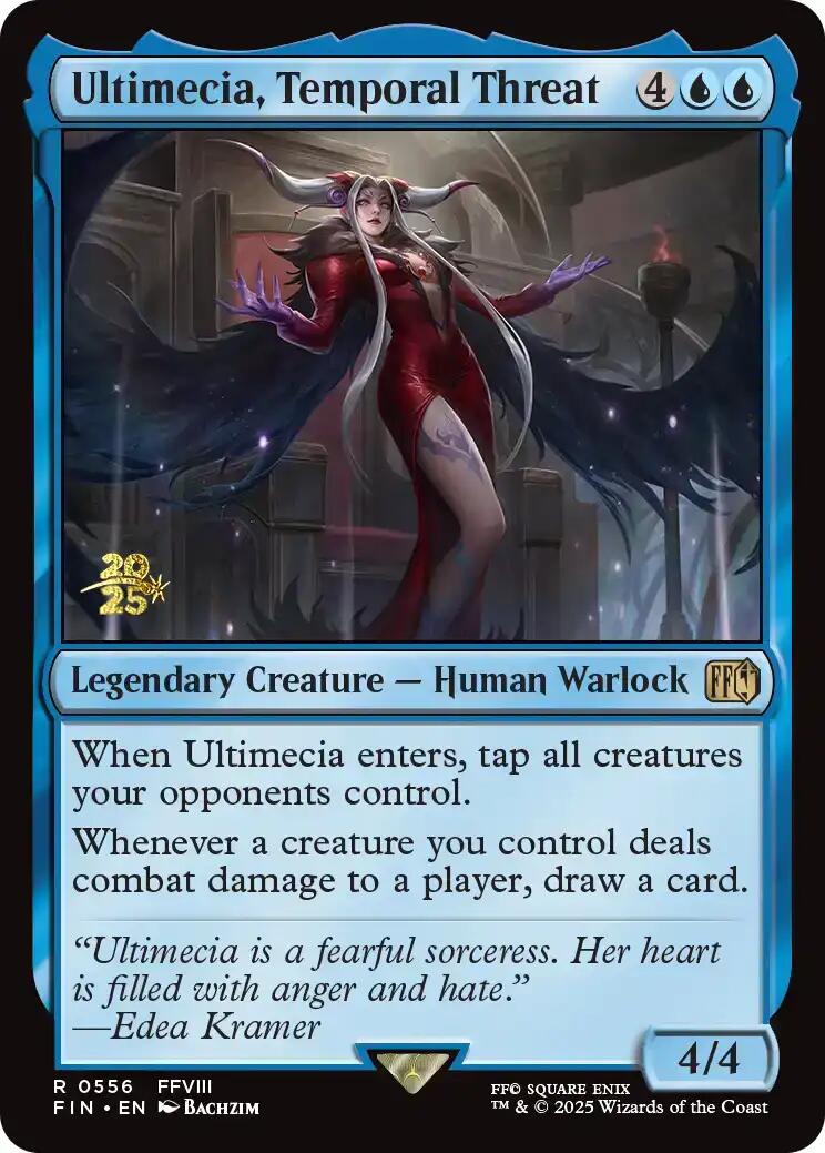 Ultimecia, Temporal Threat [FINAL FANTASY Prerelease Promo] | Gate City Games LLC