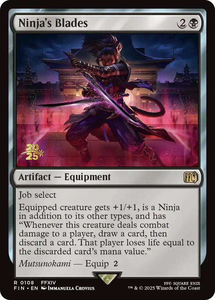 Ninja's Blades [FINAL FANTASY Prerelease Promo] | Gate City Games LLC