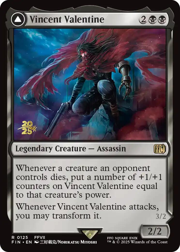 Vincent Valentine // Galian Beast [FINAL FANTASY Prerelease Promo] | Gate City Games LLC