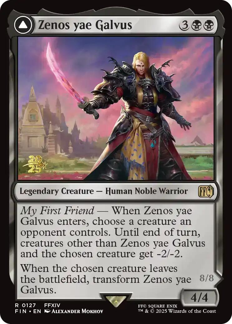 Zenos yae Galvus // Shinryu, Transcendent Rival [FINAL FANTASY Prerelease Promo] | Gate City Games LLC