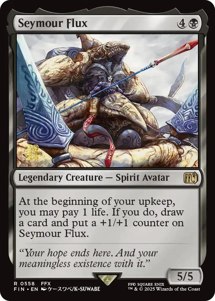 Seymour Flux [FINAL FANTASY Prerelease Promo] | Gate City Games LLC