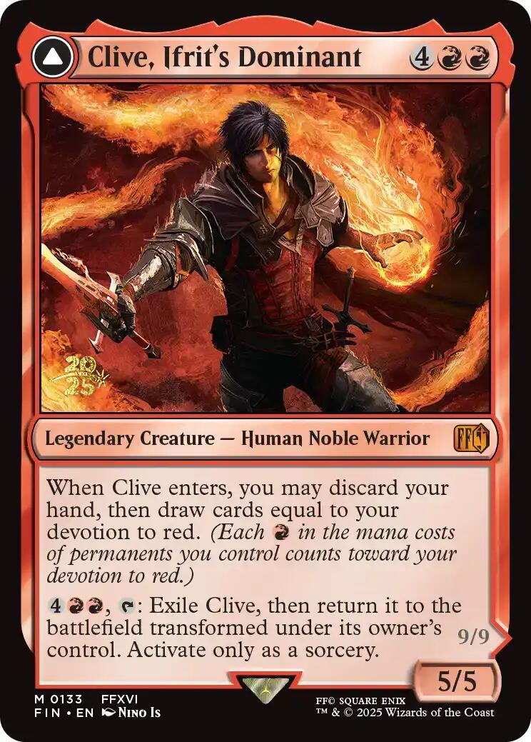 Clive, Ifrit's Dominant [FINAL FANTASY Prerelease Promo] | Gate City Games LLC