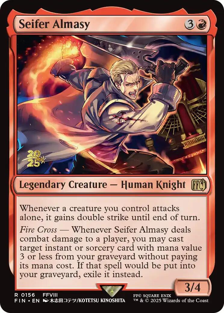 Seifer Almasy [FINAL FANTASY Prerelease Promo] | Gate City Games LLC