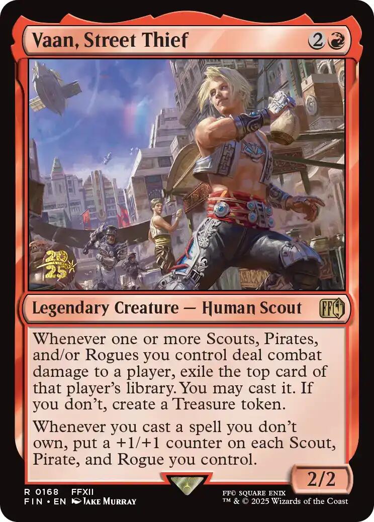 Vaan, Street Thief [FINAL FANTASY Prerelease Promo] | Gate City Games LLC