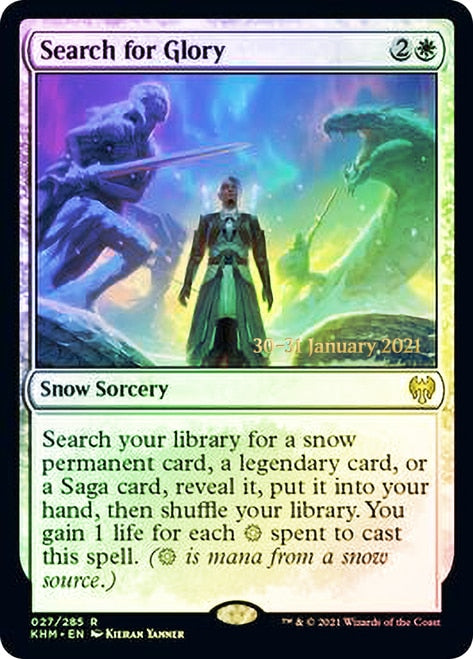 Search for Glory [Kaldheim Prerelease Promos] | Gate City Games LLC