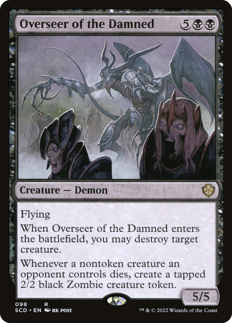 Overseer of the Damned [Starter Commander Decks] | Gate City Games LLC