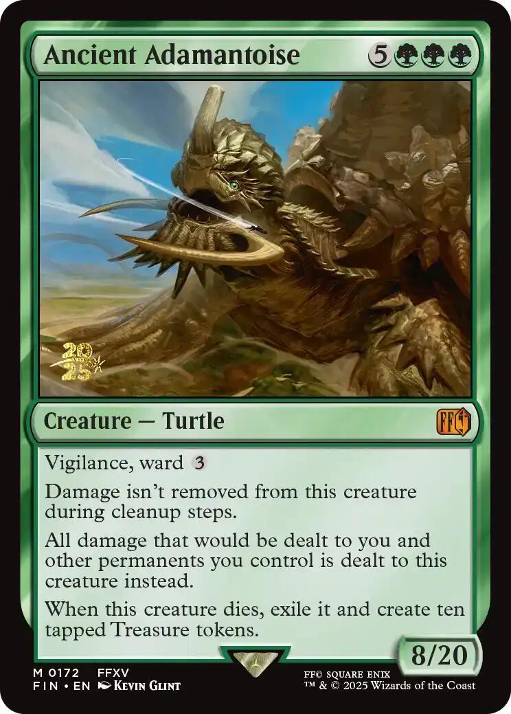 Ancient Adamantoise [FINAL FANTASY Prerelease Promo] | Gate City Games LLC