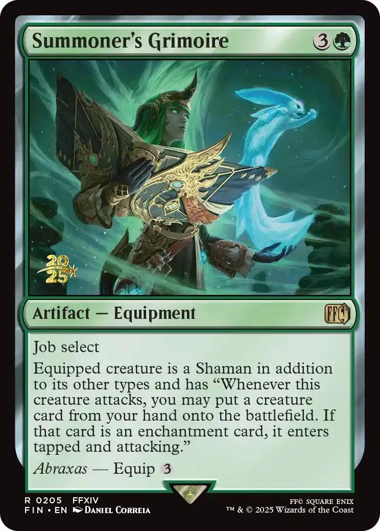 Summoner's Grimoire [FINAL FANTASY Prerelease Promo] | Gate City Games LLC