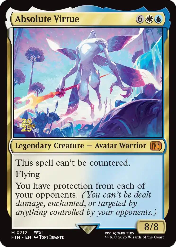 Absolute Virtue [FINAL FANTASY Prerelease Promo] | Gate City Games LLC