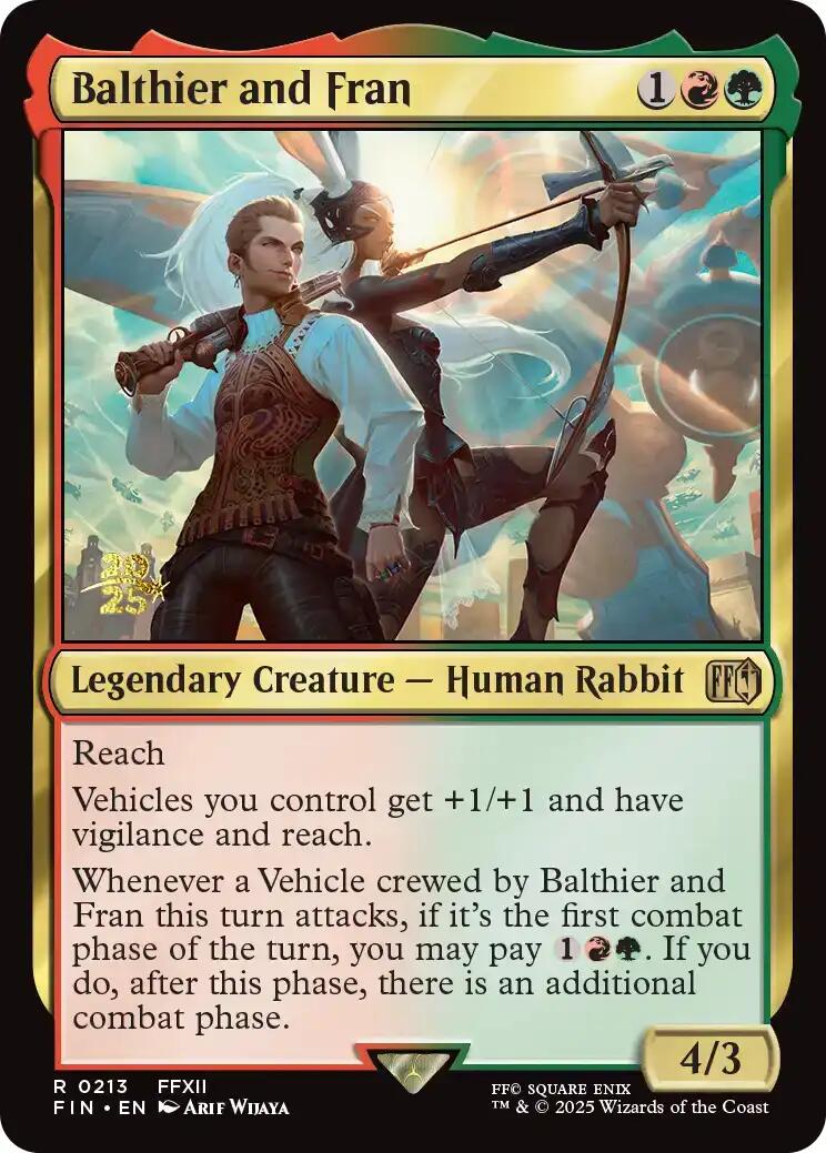 Balthier and Fran [FINAL FANTASY Prerelease Promo] | Gate City Games LLC