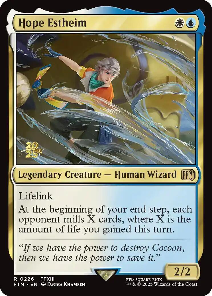 Hope Estheim [FINAL FANTASY Prerelease Promo] | Gate City Games LLC
