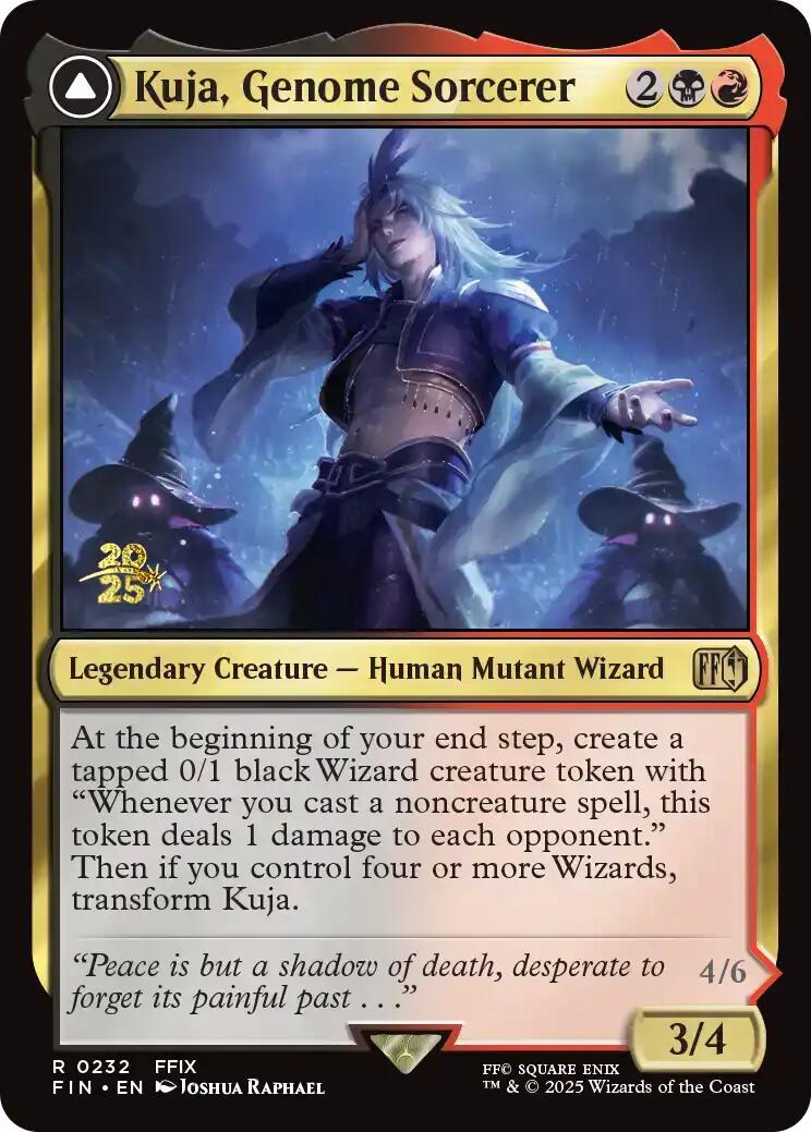 Kuja, Genome Sorcerer // Trance Kuja, Fate Defied [FINAL FANTASY Prerelease Promo] | Gate City Games LLC