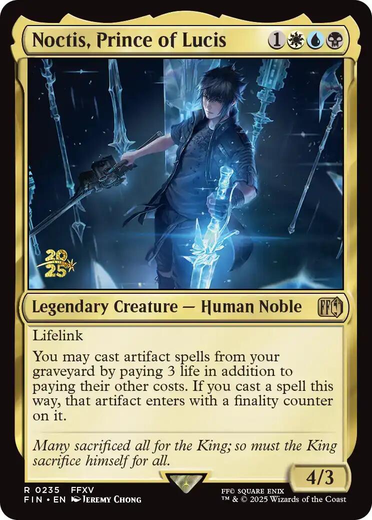 Noctis, Prince of Lucis [FINAL FANTASY Prerelease Promo] | Gate City Games LLC