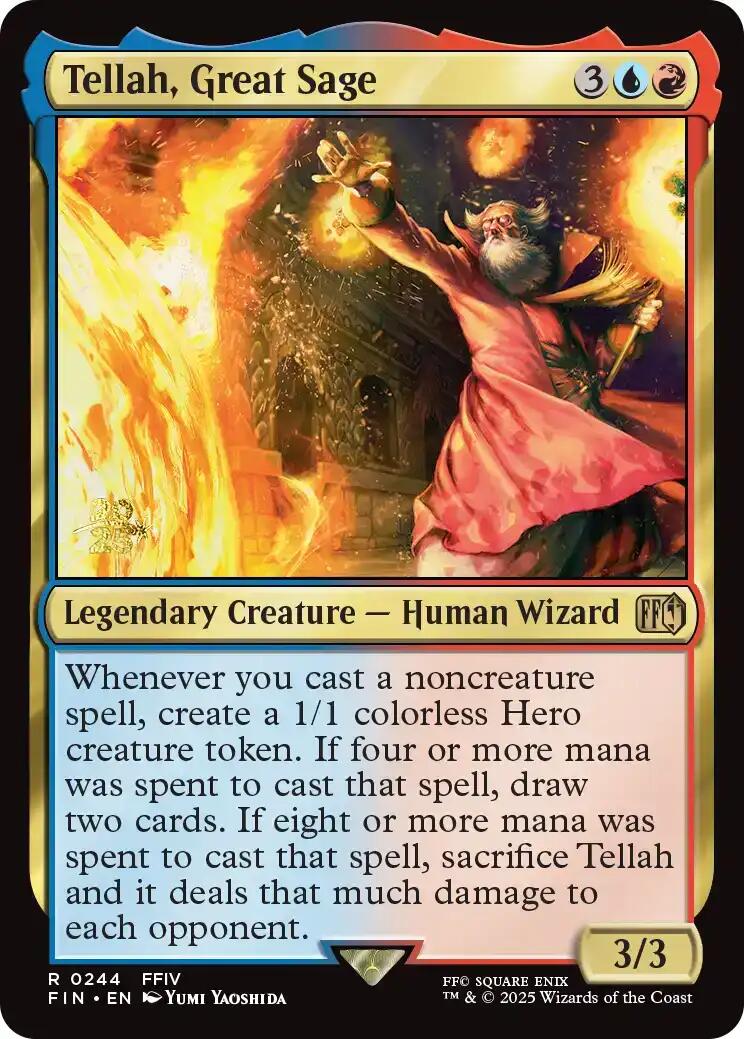 Tellah, Great Sage [FINAL FANTASY Prerelease Promo] | Gate City Games LLC