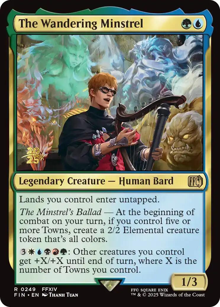 The Wandering Minstrel [FINAL FANTASY Prerelease Promo] | Gate City Games LLC
