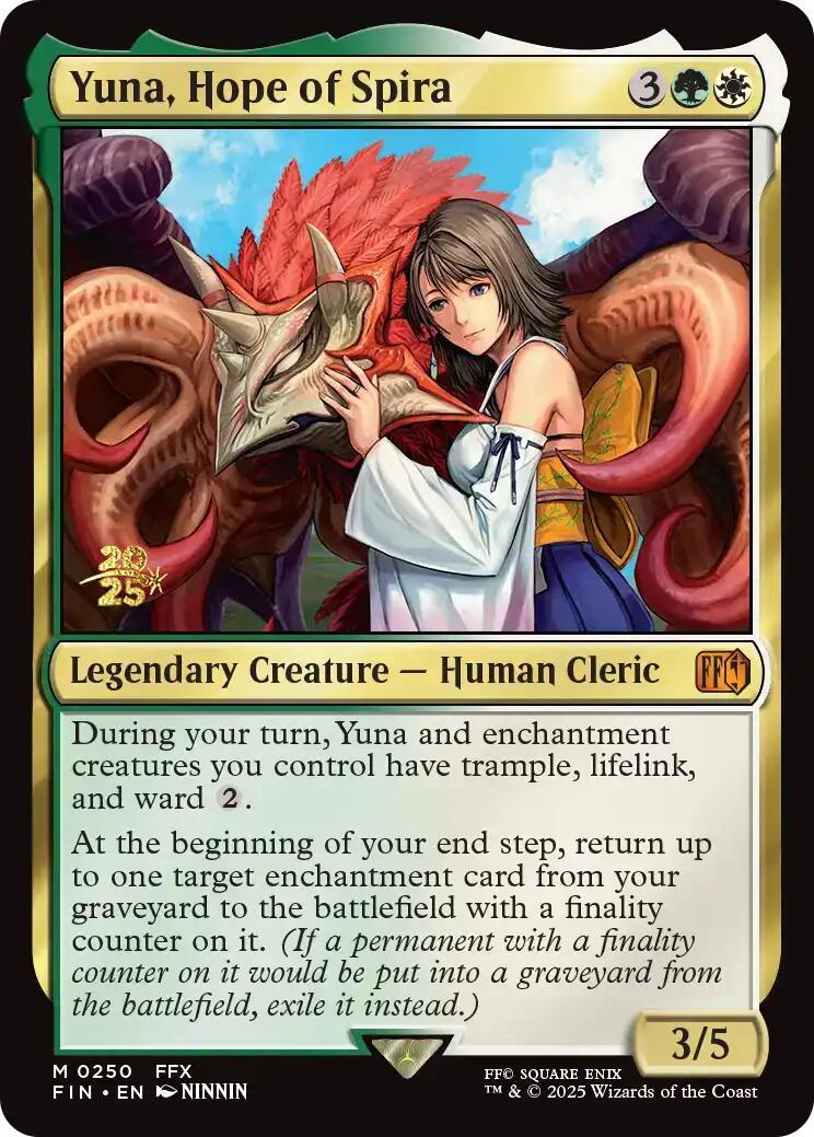Yuna, Hope of Spira [FINAL FANTASY Prerelease Promo] | Gate City Games LLC