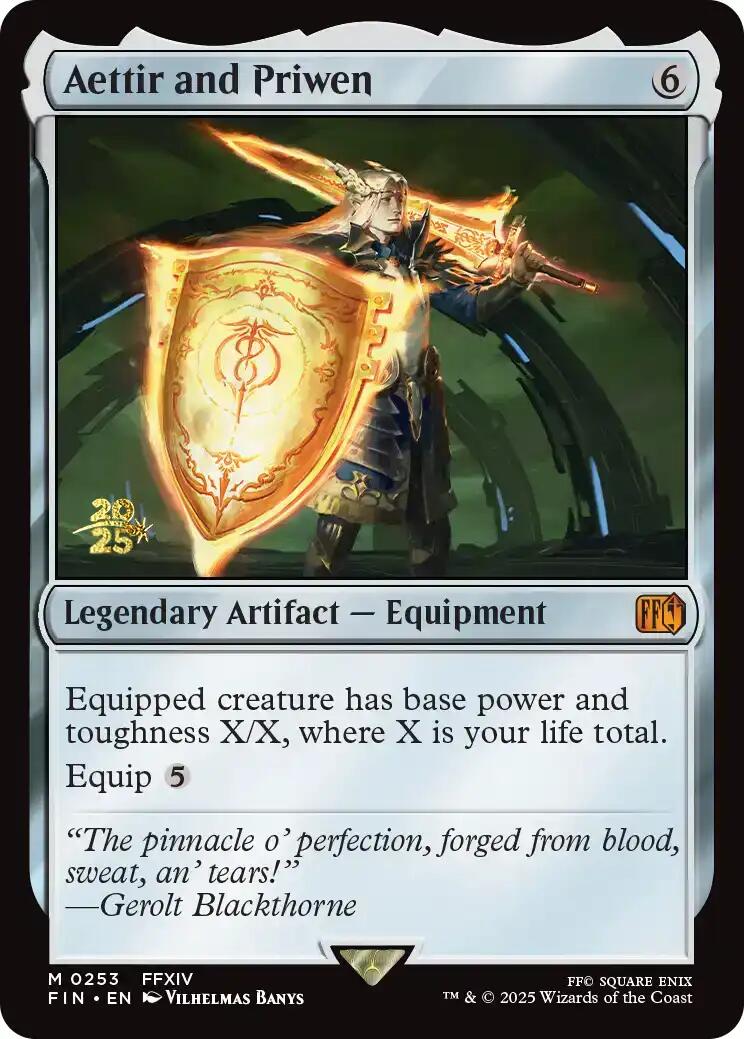 Aettir and Priwen [FINAL FANTASY Prerelease Promo] | Gate City Games LLC