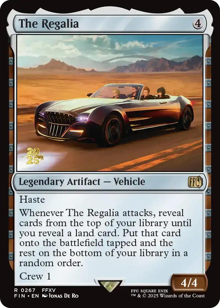 The Regalia [FINAL FANTASY Prerelease Promo] | Gate City Games LLC