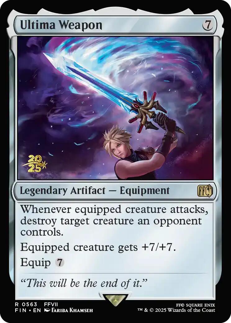 Ultima Weapon [FINAL FANTASY Prerelease Promo] | Gate City Games LLC