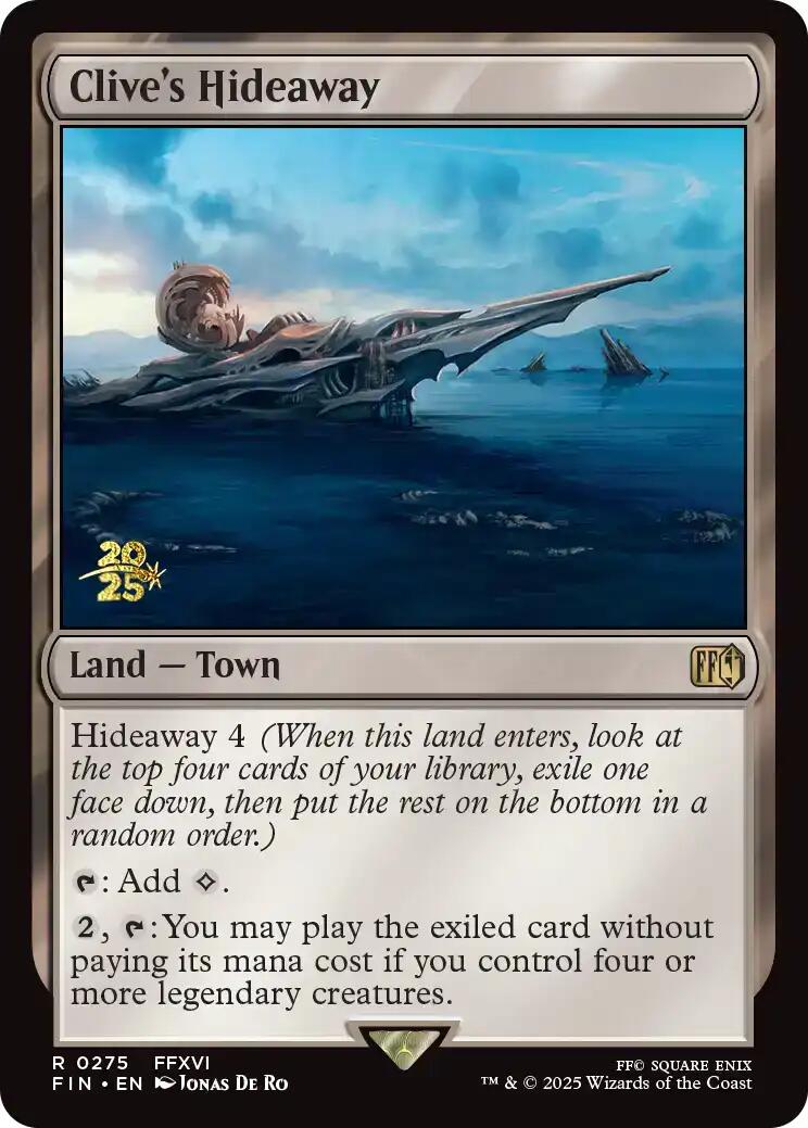 Clive's Hideaway [FINAL FANTASY Prerelease Promo] | Gate City Games LLC