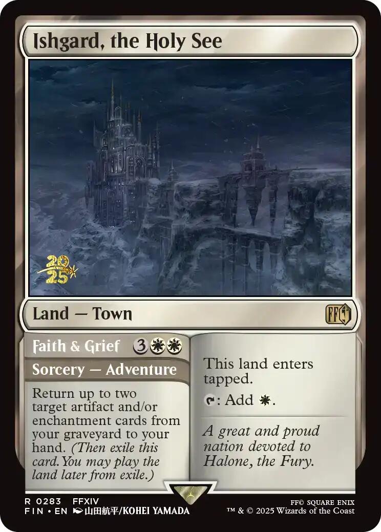 Ishgard, the Holy See [FINAL FANTASY Prerelease Promo] | Gate City Games LLC