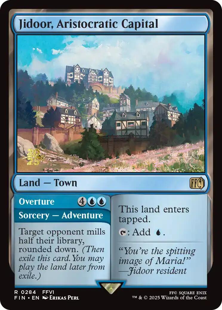 Jidoor, Aristocratic Capital [FINAL FANTASY Prerelease Promo] | Gate City Games LLC