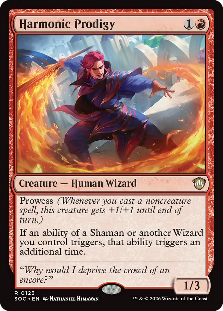 Harmonic Prodigy [Secrets of Strixhaven Commander] | Gate City Games LLC