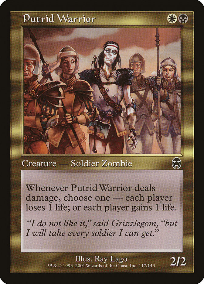 Putrid Warrior [Apocalypse] | Gate City Games LLC