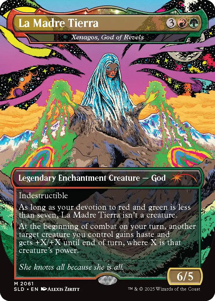 La Madre Tierra - Xenagos, God of Revels [Secret Lair Drop Series] | Gate City Games LLC