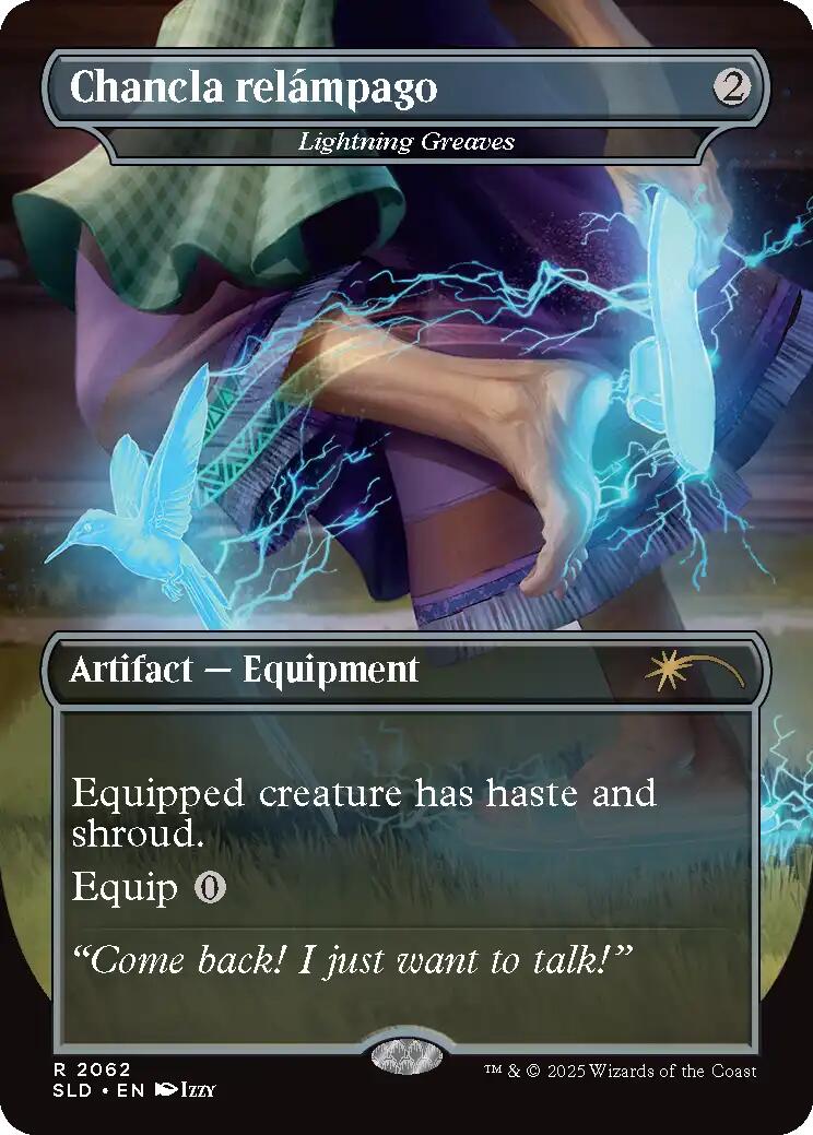 Chancla relampago - Lightning Greaves [Secret Lair Drop Series] | Gate City Games LLC