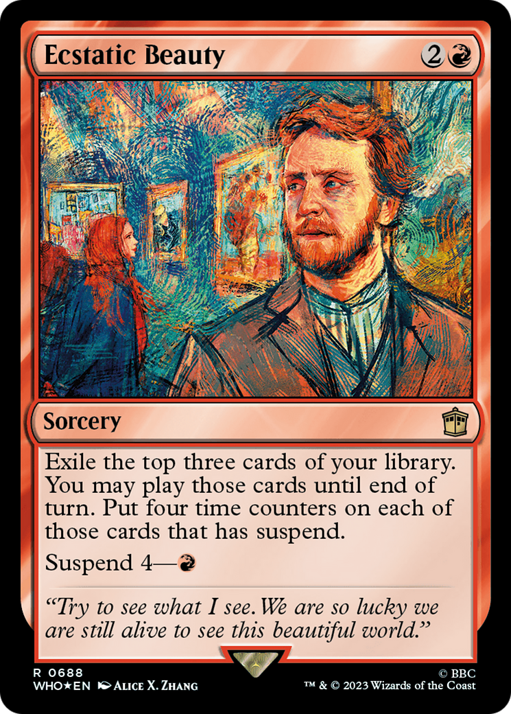 Ecstatic Beauty (Surge Foil) [Doctor Who] | Gate City Games LLC