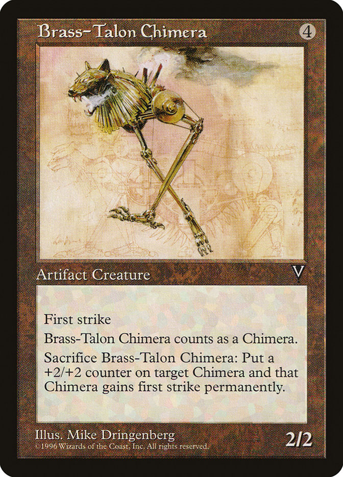 Brass-Talon Chimera [Visions] | Gate City Games LLC
