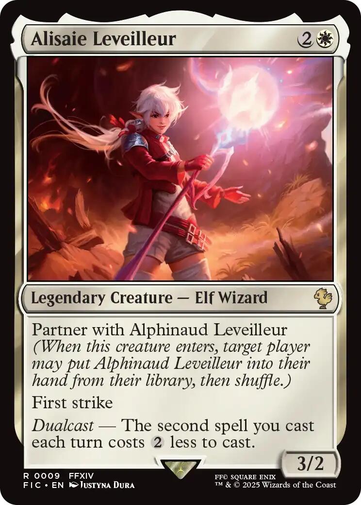 Alisaie Leveilleur (Surge Foil) [FINAL FANTASY Commander] | Gate City Games LLC