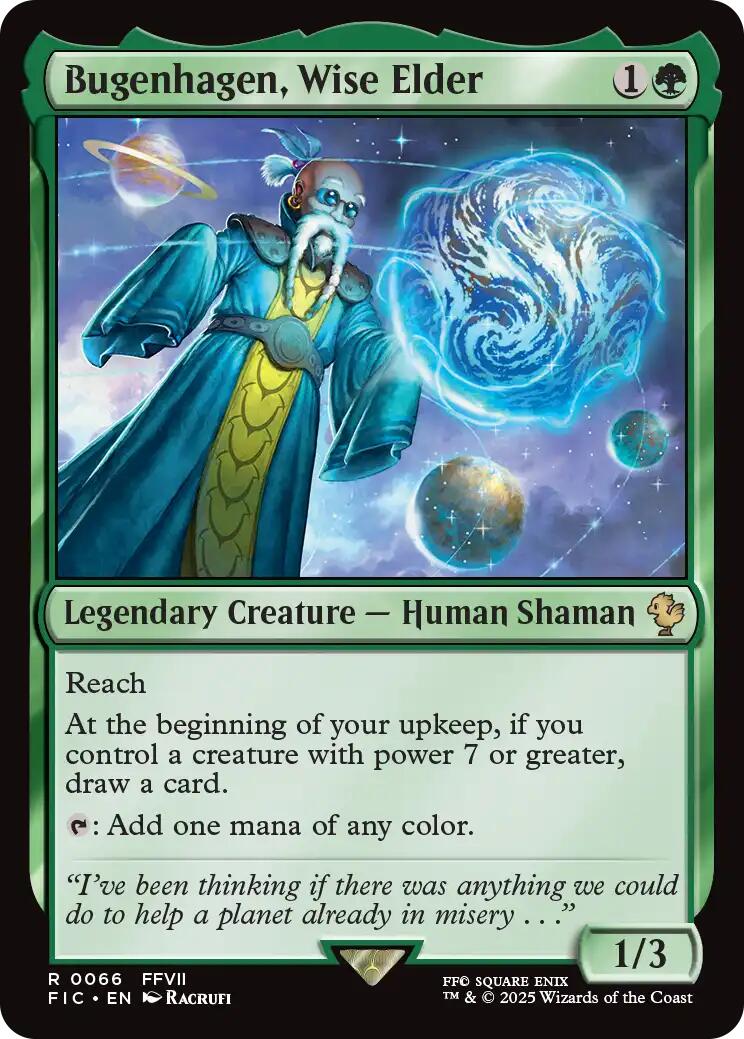 Bugenhagen, Wise Elder (Surge Foil) [FINAL FANTASY Commander] | Gate City Games LLC