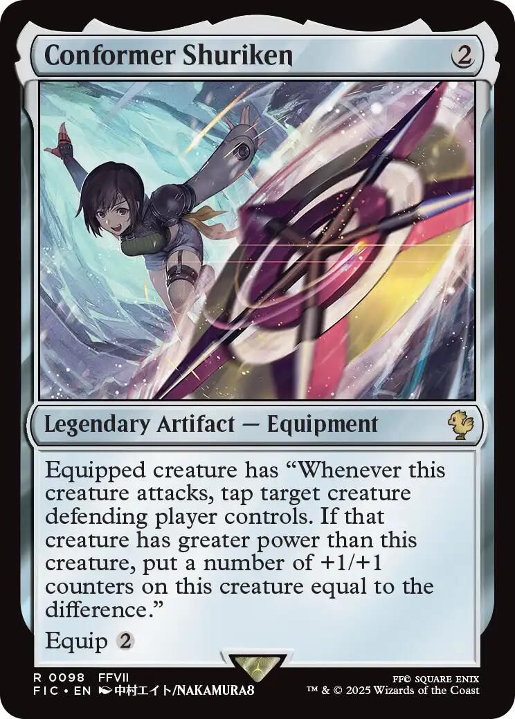 Conformer Shuriken (Surge Foil) [FINAL FANTASY Commander] | Gate City Games LLC