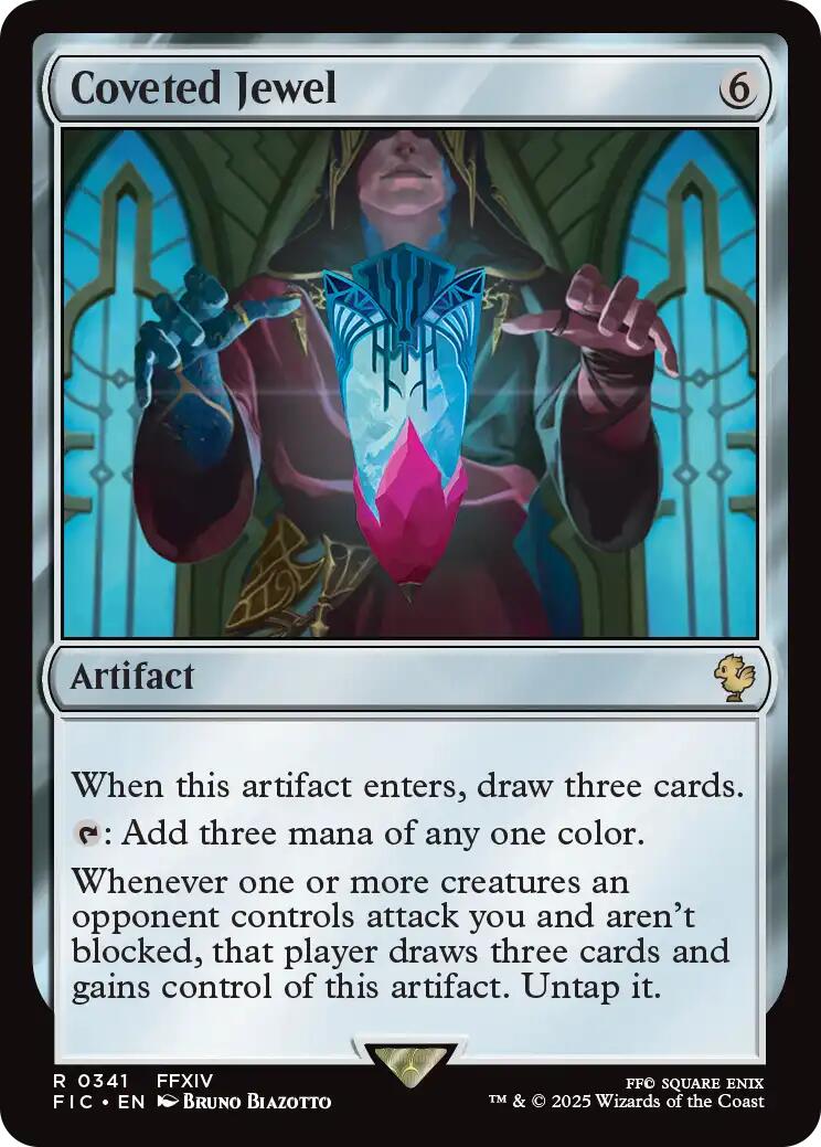 Coveted Jewel (Surge Foil) [FINAL FANTASY Commander] | Gate City Games LLC