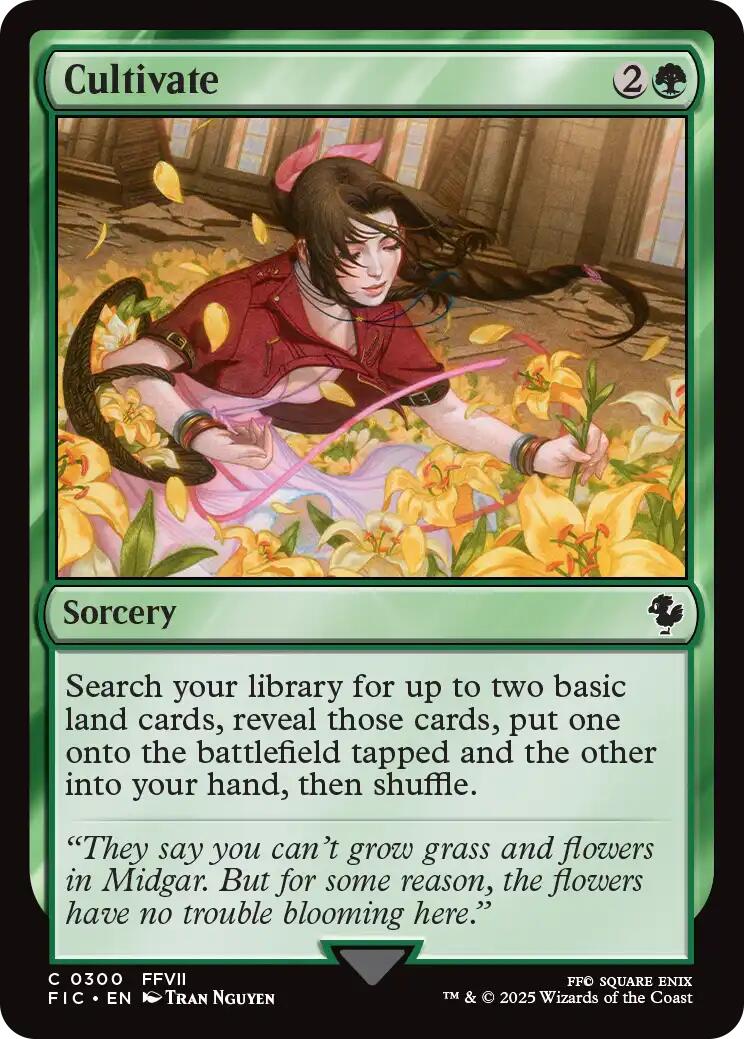 Cultivate (Surge Foil) [FINAL FANTASY Commander] | Gate City Games LLC