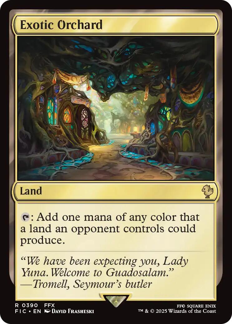 Exotic Orchard (Surge Foil) [FINAL FANTASY Commander] | Gate City Games LLC