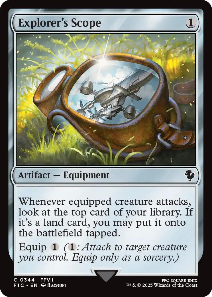 Explorer's Scope (Surge Foil) [FINAL FANTASY Commander] | Gate City Games LLC
