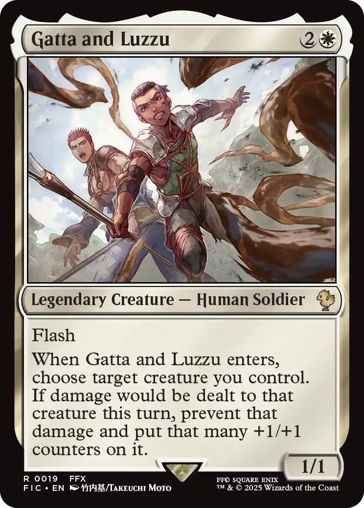Gatta and Luzzu (Surge Foil) [FINAL FANTASY Commander] | Gate City Games LLC