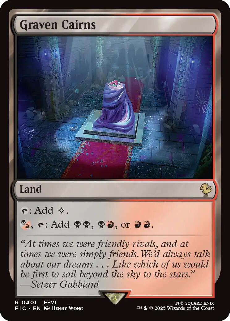 Graven Cairns (Surge Foil) [FINAL FANTASY Commander] | Gate City Games LLC